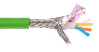 09456000142 HARTING, 50m Cat5, Green, SF/UTP Shielded, Unterminated PVC Sheath