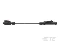 2362354-5 TE Connectivity 1 Way Male to 2 Way Male F Type Cable assembly, 5m