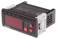124-1048 RS PRO Panel Mount On/Off Temperature Controller, 77 x 35mm 1 Input, 2 Output Relay, 24 V ac/dc Supply Voltage