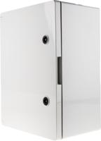 746-7390 RS PRO ABS Wall Box, IP65, 400 mm x 300 mm x 195mm
