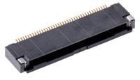 fh28-40s-05sh05 Hirose, FH28 0.5mm Pitch 40 Way Right Angle Female FPC Connector, ZIF Bottom Contact