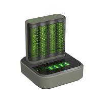 gpacsm451005 Gp Batteries M451 & D451 Battery Charger For AA, AAA 4 Cell 1.4V 0.49 → 0.37 A, 0.73 → 0.55 A, 1.1 A,