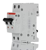 2cds272001r0101-s202m-d10 ABB System Pro M Compact S200M MCB, 2P, 10A Curve D, 400V AC, 125V DC, 10 kA Breaking Capacity