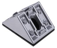 767-5695 RS PRO Angle Bracket, Connecting Component, Strut Profile 40 x 40 x 40 mm, Groove Size 8mm