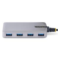 5g4ab-usb-c-hub StarTech.com 4 Port USB 3.0 USB A, USB B, USB C USB C Hub, USB Bus Powered, 42 x 5.4 x 1.6cm