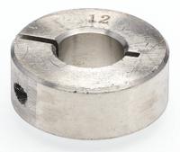 145-669 RS PRO Shaft Collar, One Piece, Clamp Screw, Bore 12mm, OD 28mm, W 11mm, Stainless Steel 304