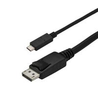cdp2dpmm1mb StarTech.com USB C to DisplayPort Adapter Cable, USB 3.1, 1 Supported Display(s) - 4K @ 60Hz