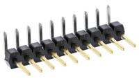 90121-0770 Molex C-Grid III Series Right Angle Through Hole Pin Header, 10 Contact(s), 2.54 mm Pitch, 1 Row, Unshrouded