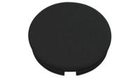 040-4025 Elma 21mm Black Potentiometer Knob Cap,