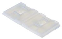 269-9010 RS PRO Self Adhesive Natural Cable Tie Mount 29.2 mm x 29.2mm, 5.5mm Max. Cable Tie Width