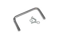 1427g Hammond Chrome Steel Drawer Handle 44 mm Height, 83mm Width, 6mm Length