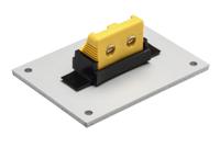106-649 RS PRO Standard Size Thermocouple Connector Panel for Use with Thermocouple K, RoHS Standard