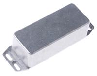 1590wafl Hammond 1590 Series Natural Die Cast Aluminium Enclosure, IP65, Flanged, Natural Lid, 92.6 x 38.5 x 31mm