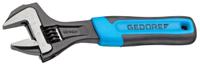 1966308 Gedore Adjustable Spanner, 206.5 mm Overall, 25mm Jaw Capacity, Plastic Handle