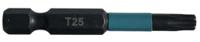 b-63797 Makita Hexagon Screwdriver Bit, T25 Tip, 50 mm Overall