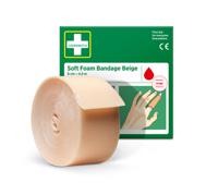 51011020 Cederroth Polyurethane Foam Beige Self Adhesive Bandage, 1Box Per Package 4.5m