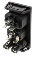 bzv09z000004 Bulgin C13, C14 Snap-In IEC Connector Socket, Plug, 10A, 250 V, Fuse Size 5 x 20mm