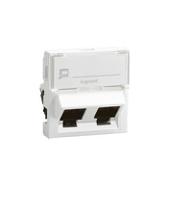 0-765-06 Legrand Mosaic Series RJ45 Socket, Flush Mount, Cat6