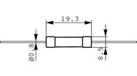 g24071931502j7a000 Vishay Wirewound Wirewound Resistor 7W ±5% G24071931502J7A000