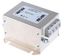 fn3256h-16-29 Schaffner, FN3256 16A 520/300 V ac 60Hz, Chassis Mount EMI Filter, Terminal Block 3 Phase