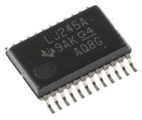 sn74lvc4245adbr Texas Instruments SN74LVC4245ADBR, 1 Bus Transceiver, 8-Bit Non-Inverting LVTTL, 24-Pin SSOP