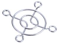 737-3960 RS PRO Steel Finger Guard for 40mm Fans, 31.5mm Hole Spacing, 40 x 40mm