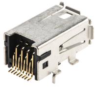 1981080-1 TE Connectivity Surface Mount Mini I/O Connector Female