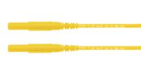 msfk-a341-1-100-ge Schutzinger Test lead, 16A, 1kV, Yellow, 1m Lead Length