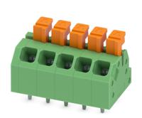 1864312 Phoenix Contact SPTAF 1/ 5-3.5-LL Series PCB Terminal Block, 5-Contact, 3.5mm Pitch, Through Hole Mount, 2-Row, Screw