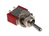 734-7154 RS PRO Toggle Switch, Panel Mount, On-Off, SPST, Solder Terminal, 28V dc