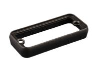 1455n1602 Hammond 1455 Series Silver Aluminium Enclosure, IP54, Black Lid, 160 x 103 x 53mm