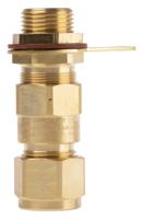 e1wfk220sm20 Black Brass Cable Gland, M20 Thread, 11.5mm min., 16mm max., IP66