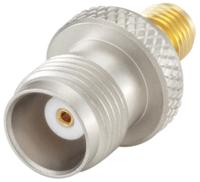 56k132-k00l5 Rosenberger Straight 50Ω RF Adapter TNC Socket to SMA Socket 10GHz