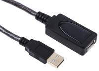 182-8835 RS PRO USB 2.0, Male USB A to Female USB A, 12m