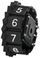 dh101arsmt003 Hartmann Solder Thumbwheel Switch PCB