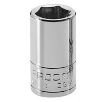 r10 Facom 1/4 in Drive 10mm Standard Socket, 6 point, 22 mm Overall Length