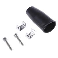 100p2554-25-08-1-c Polamco 100P2554 Series Aluminium D Sub Backshell, 25 Way