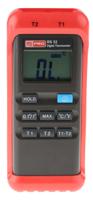 144-6606 RS PRO RS52 Wired Digital Thermometer, K Probe, 2 Input(s), +1300 °C, +1999°F Max, ±0.2 Reading +1°C % Accuracy