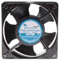 619-6624 RS PRO Axial Fan, 12 V dc, DC Operation, 237.9m³/h, 11.88W, 880mA Max, 127 x 127 x 38mm