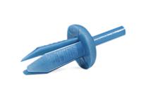 181-42400-htwd-r4-pa6-bu HellermannTyton, Cable Clip, 9mm Nominal Size, Polyamide 6, Blue