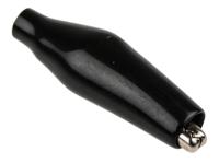 738-5850 RS PRO Crocodile Clip, Nickel-Plated Steel Contact, Black