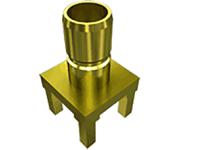 smb7h-j-p-h-st-th1 Samtec SMB7H Series, Jack PCB Mount SMB Connector, 75Ω, Through Hole Termination, Straight Body