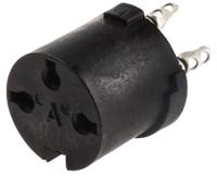 t3261001 Amphenol Industrial, C 091 A 3 Pole M16 Din Socket, DIN 41524, 4A, 300 V IP40, Screw Lock, Female, Cable Mount