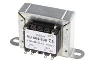 504-606 RS PRO 12VA 2 Output Chassis Mounting Transformer, 18V ac, IEC 61558-2-6
