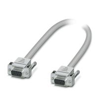 1066588 Phoenix Contact Female 9 Pin D-sub to Female 9 Pin D-sub Serial Cable, 2m