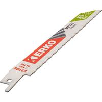 32100 ERKO, 24 Teeth Per Inch Metal 150mm Cutting Length Reciprocating Saw Blade, Pack of 5