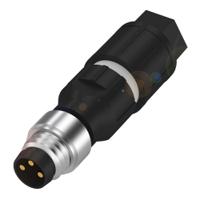 bcc0hlw BALLUFF Circular Connector, 3 Contacts, Cable, M8 Connector, Plug, Male, IP67