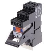 pt5l8lc4-1-1415535-8 TE Connectivity DIN Rail Power Relay, 24V dc Coil, 6A Switching Current, 4PDT