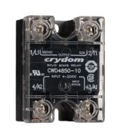 cwd4850-10 Sensata Crydom CW Series Solid State Relay, 50 A rms Load, Panel Mount, 660 V ac Load, 32 V Control
