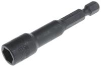ef6dm8l Facom Hexagon Bit Holder, 8 mm Tip, 1/4 in Drive